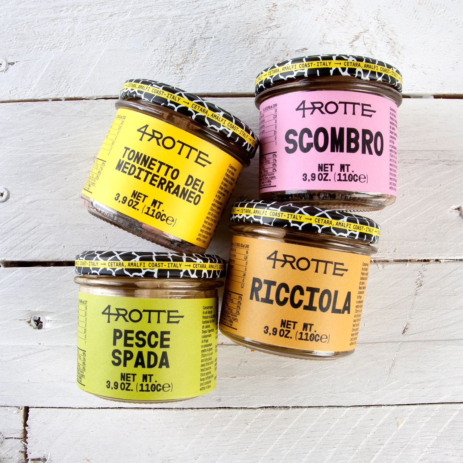 4 Rotte Amberjack Fillets in Olive Oil - 3.88 oz - Image 2