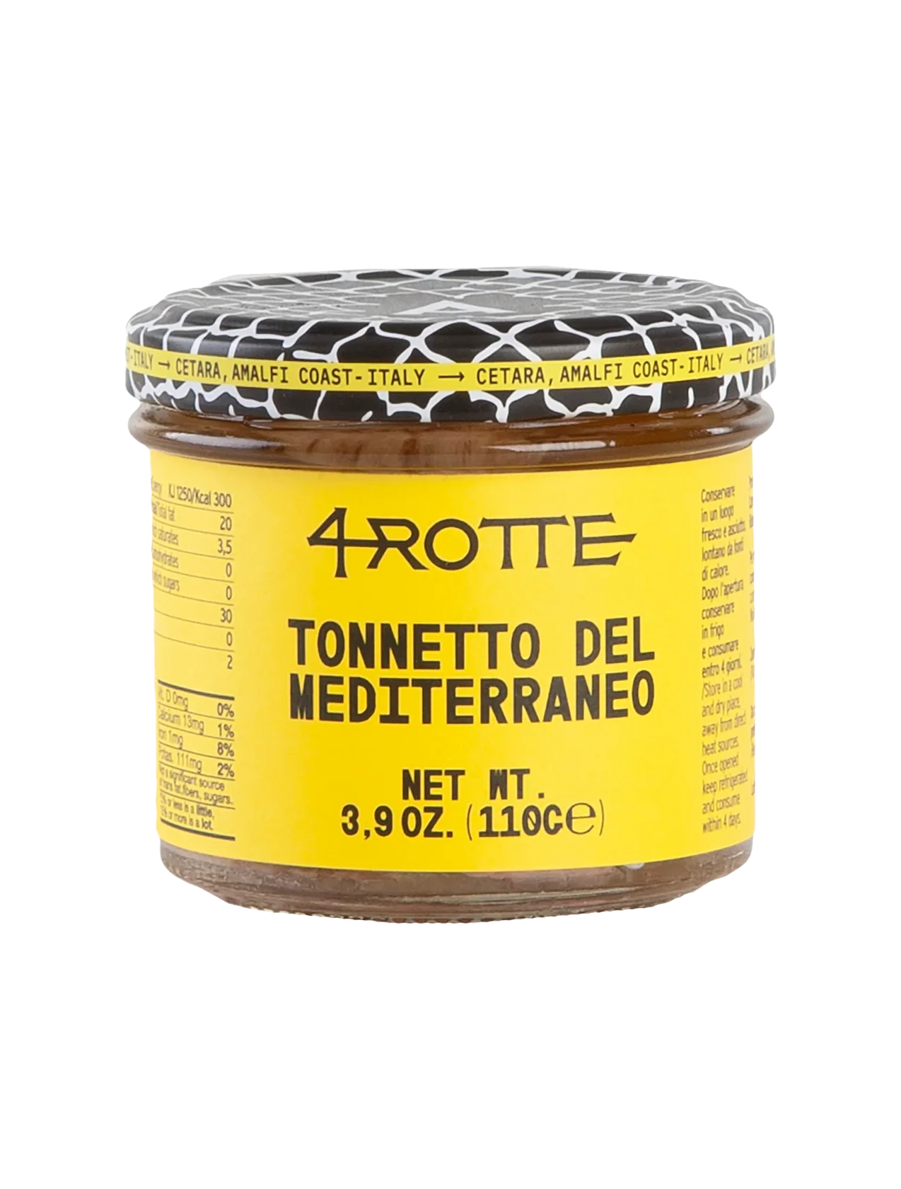 4 Rotte Mediterranean Tuna Fillets in Olive Oil - 3.88 oz