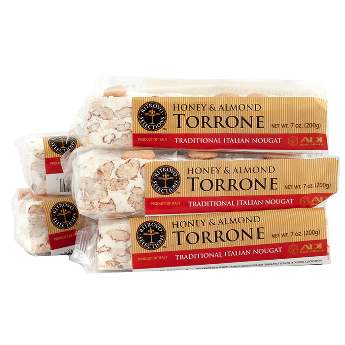 Honey and Almond Torrone - 7 oz.