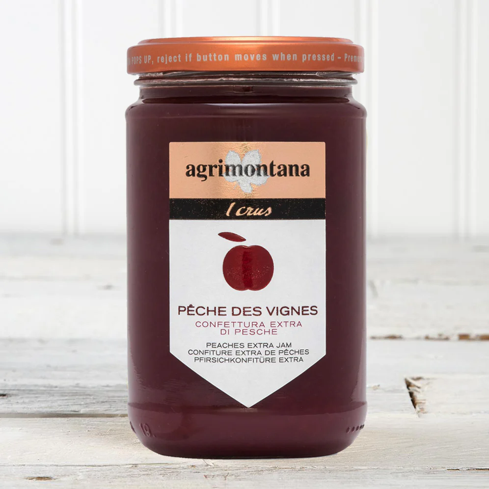 Peche des Vignes Peach Jam - 12 oz