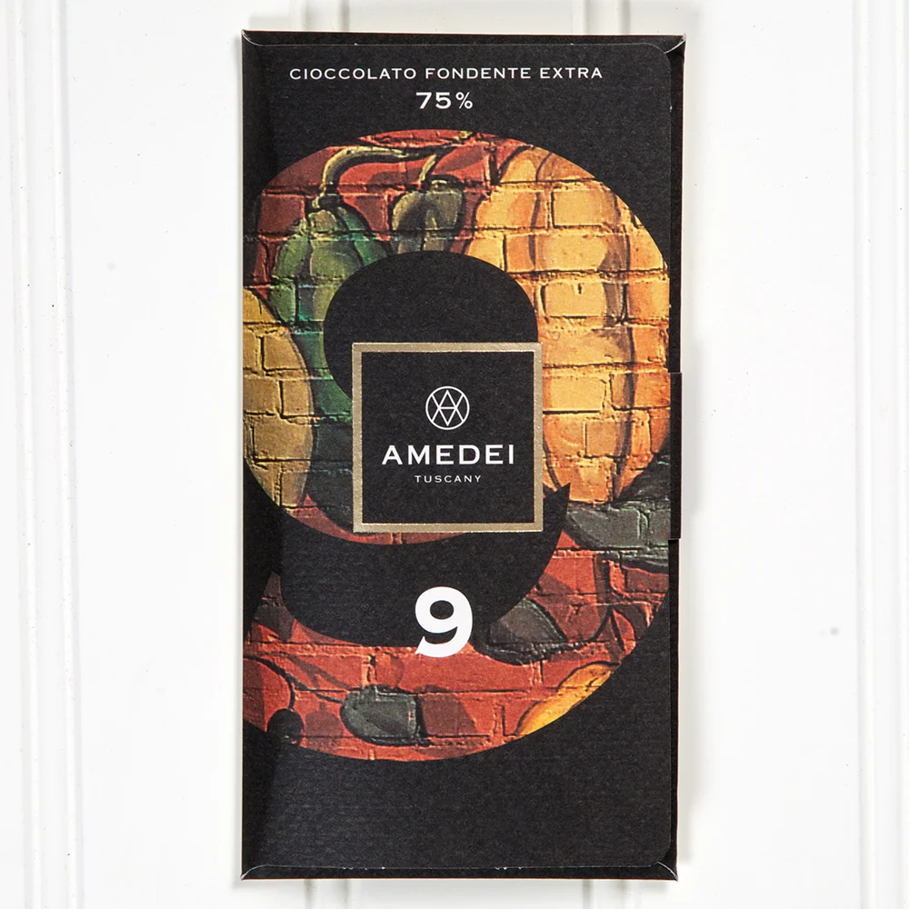 No 9 Dark Chocolate Bar (75%) - 50 gr