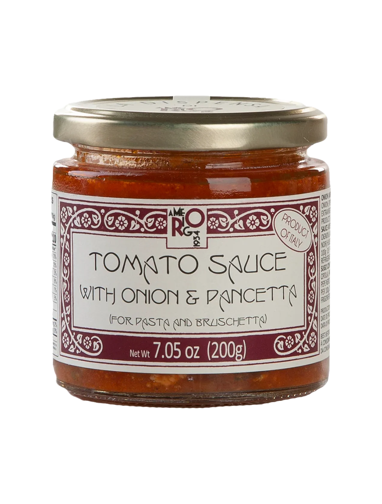 Pancetta and Onion Sauce- 7.05 oz