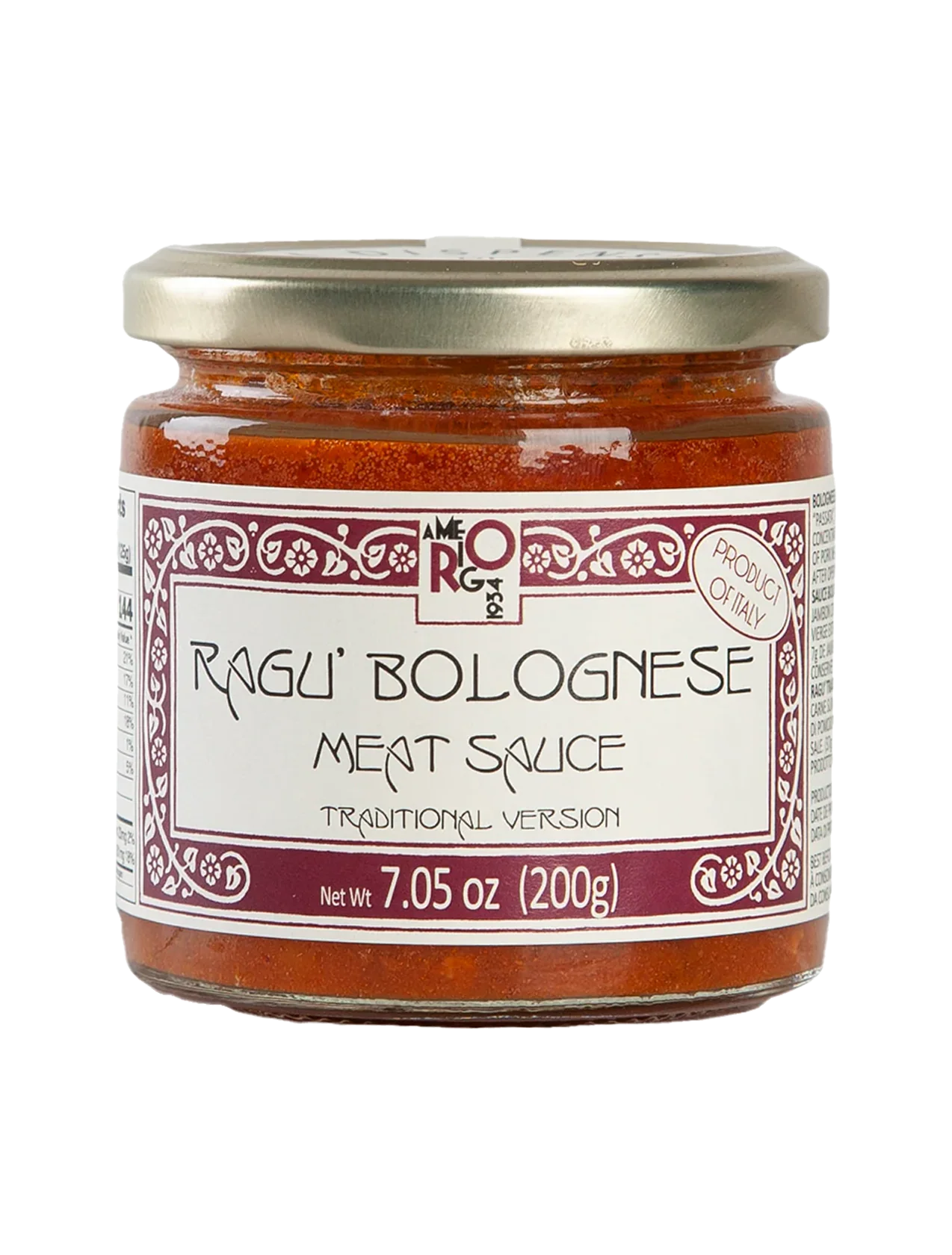 Ragu Bolognese Traditional Meat Sauce - 7.05 oz