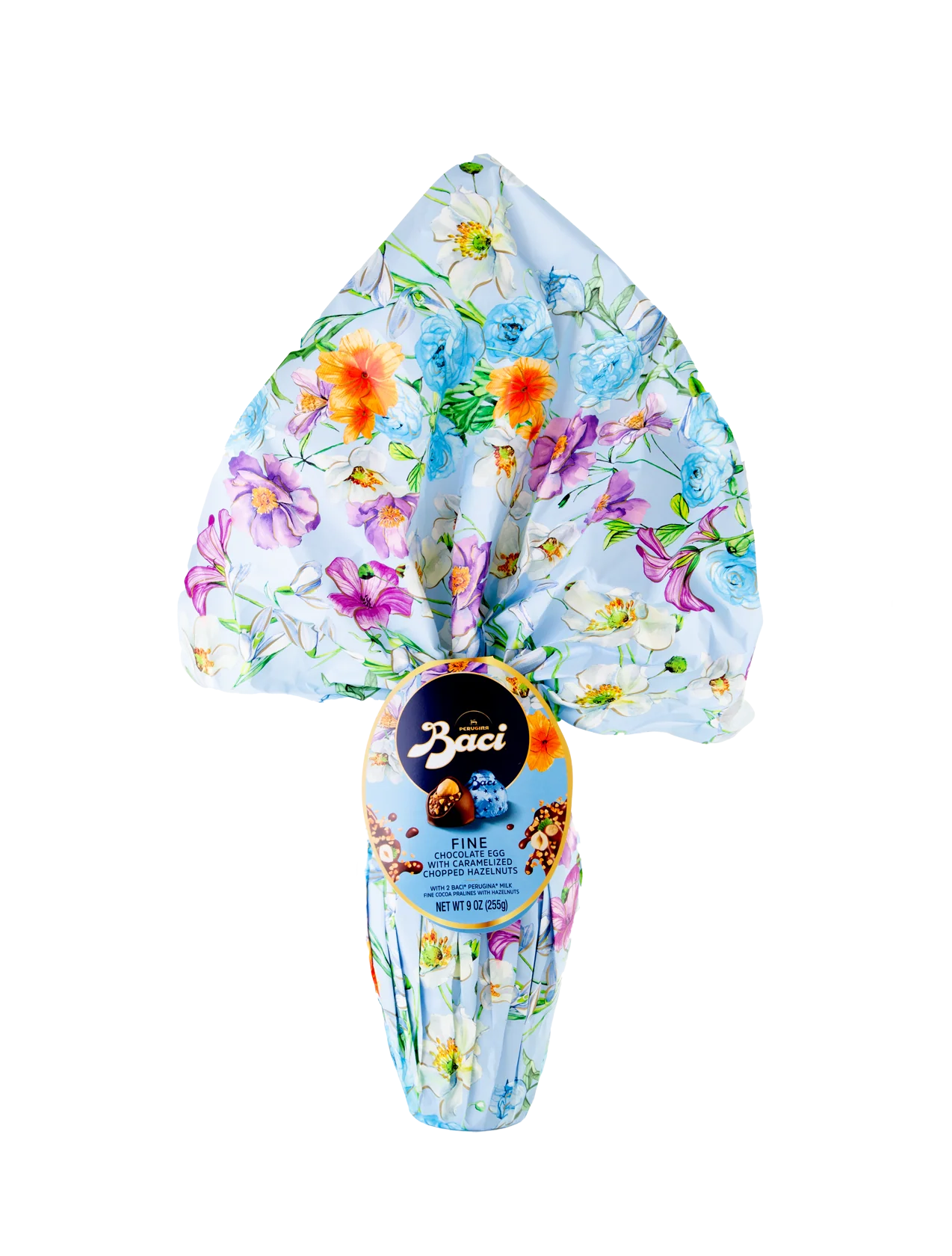 Baci Milk Chocolate Egg with Carmelized Chopped Hazelnuts - 9 oz