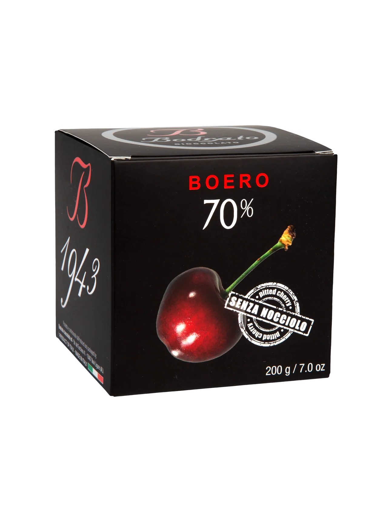 70% Dark Chocolate Covered Grappa Dipped Pitted Cherries - 7.05 oz