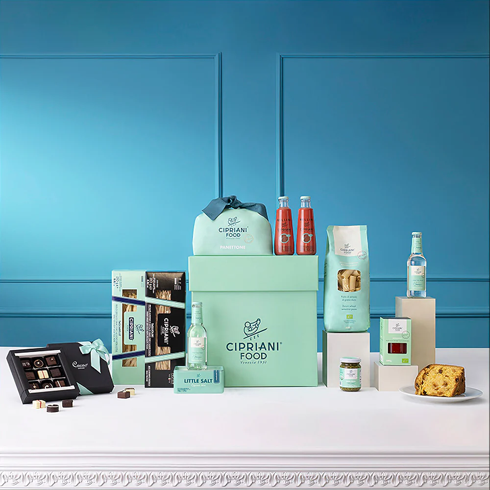 San Marco Hamper Box with Panettone | Set of 12