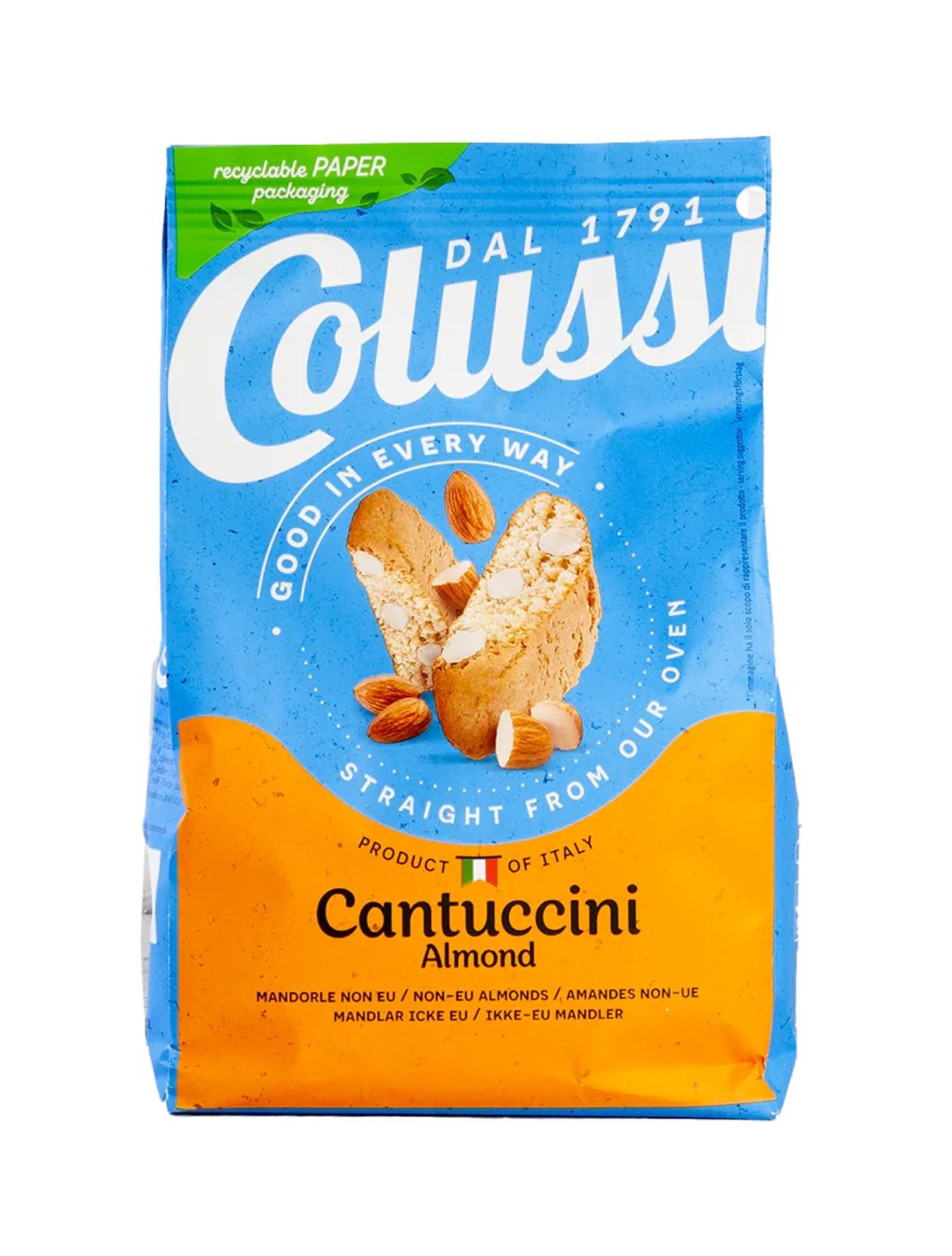 Crunchy Almond Cantuccini Cookies - 6.17 oz