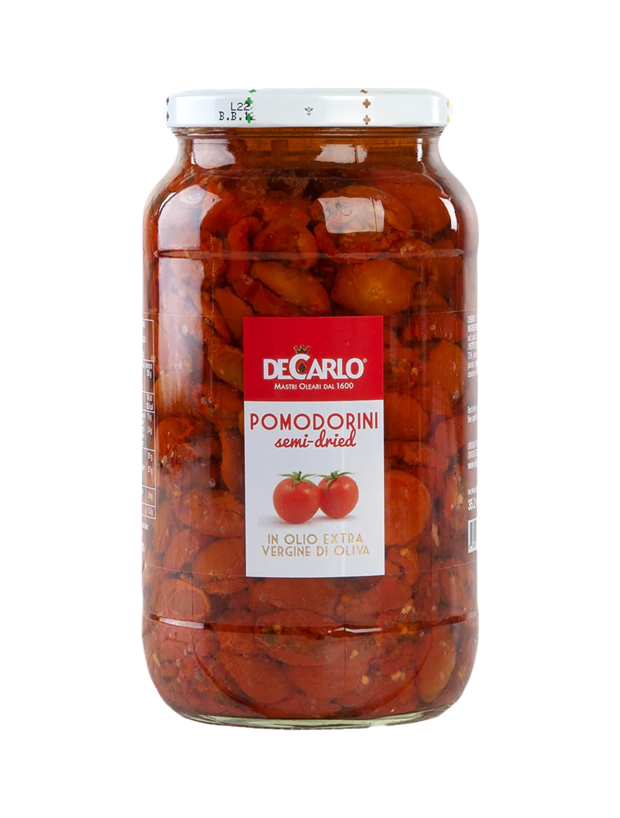 Semi Dried Cherry Tomatoes in Extra Virgin Olive Oil and Spices - 35.2 oz
