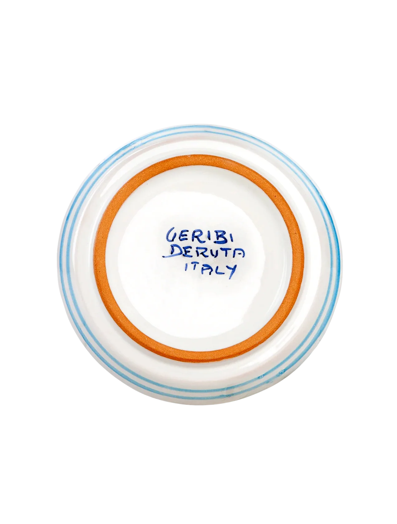 Deruta Geometric Peacock Pattern Coaster - Image 6