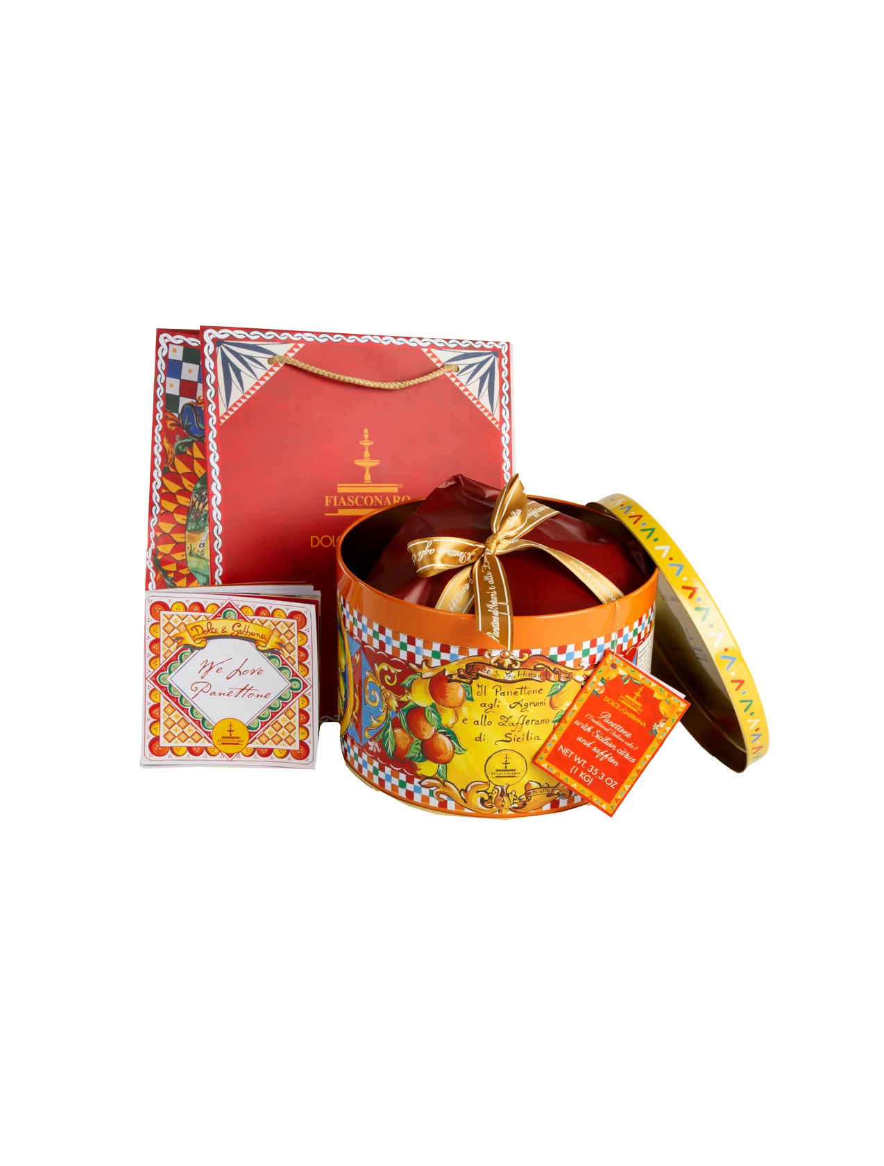 Dolce & Gabbana Citrus and Saffron Panettone Cake - 2.2 lb