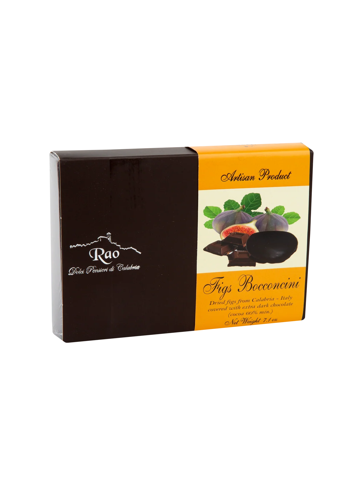 Dark Chocolate Covered Dried Figs - 7 oz
