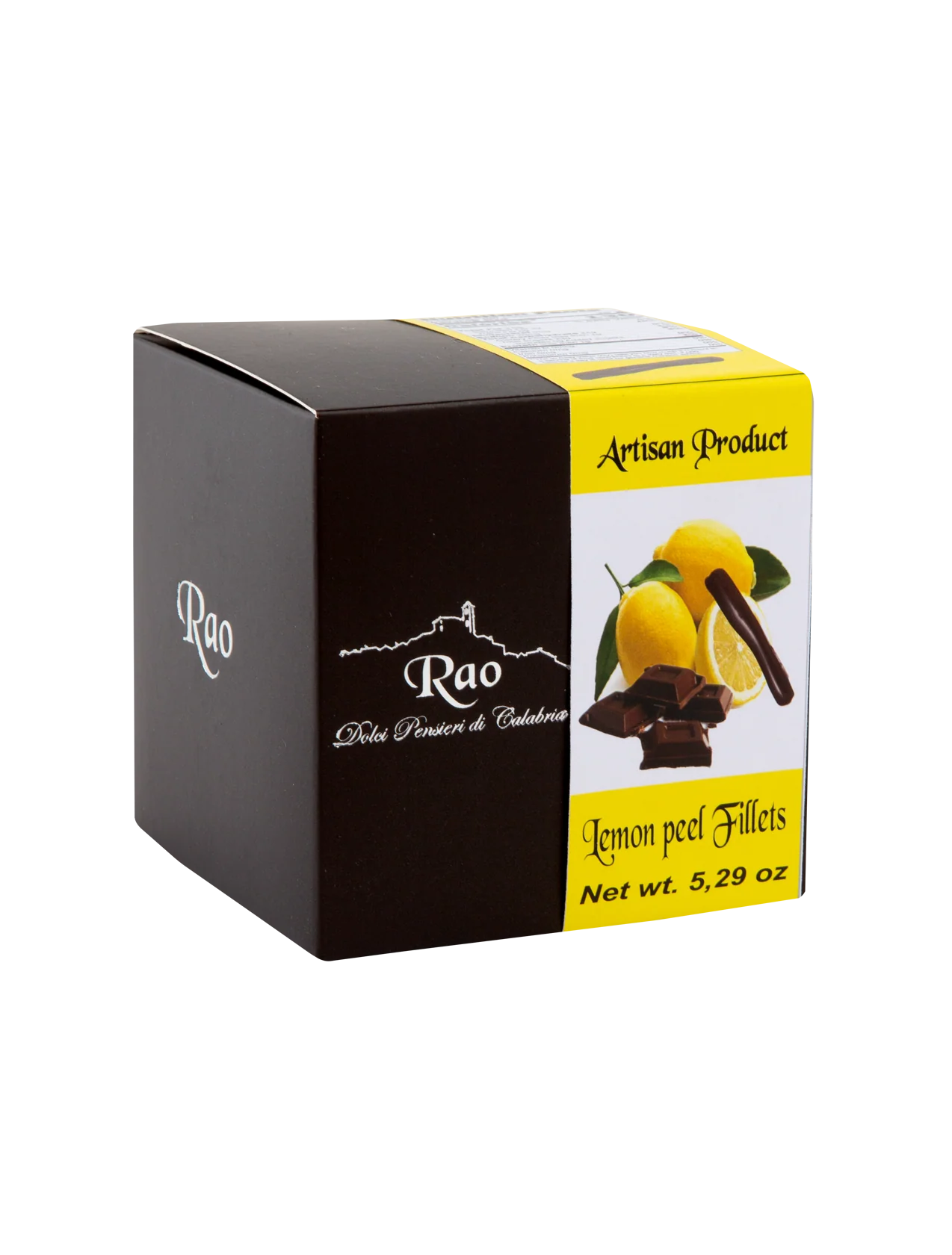 Dark Chocolate Covered Lemon Peels - 5.2 oz