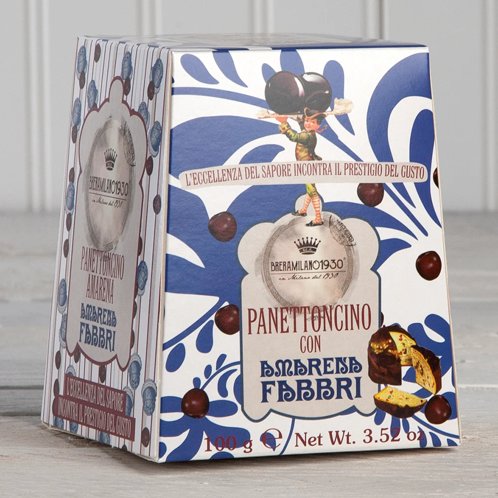 Miniature Amarena Cherry Panettoncino - 3.5 oz