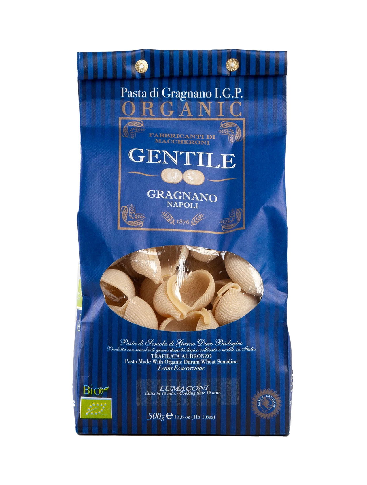 Pasta di Gragnano IGP - Lumaconi - 17.6 oz