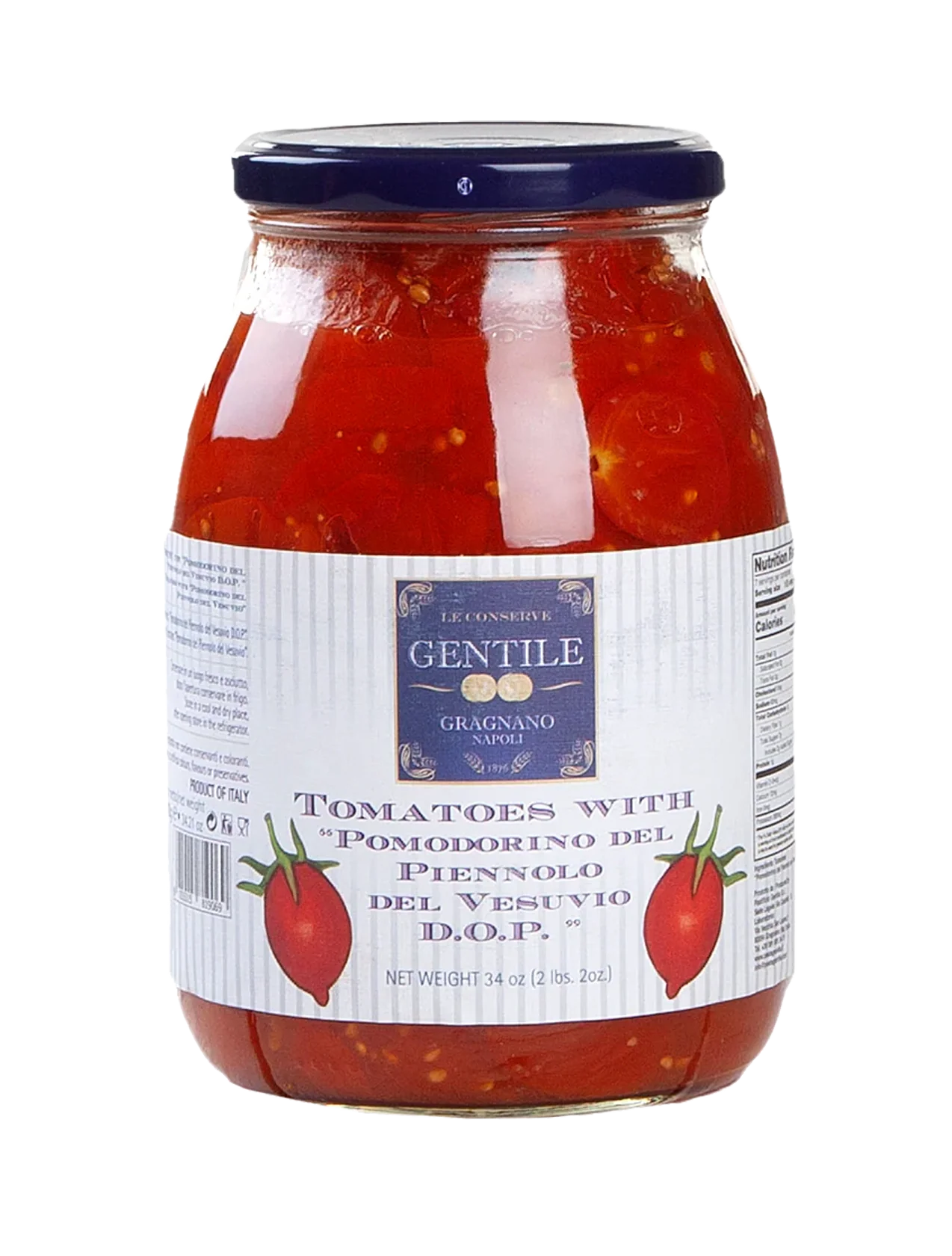Pomodorino del Piennolo del Vesuvio D.O.P. Tomatoes - 34 oz.