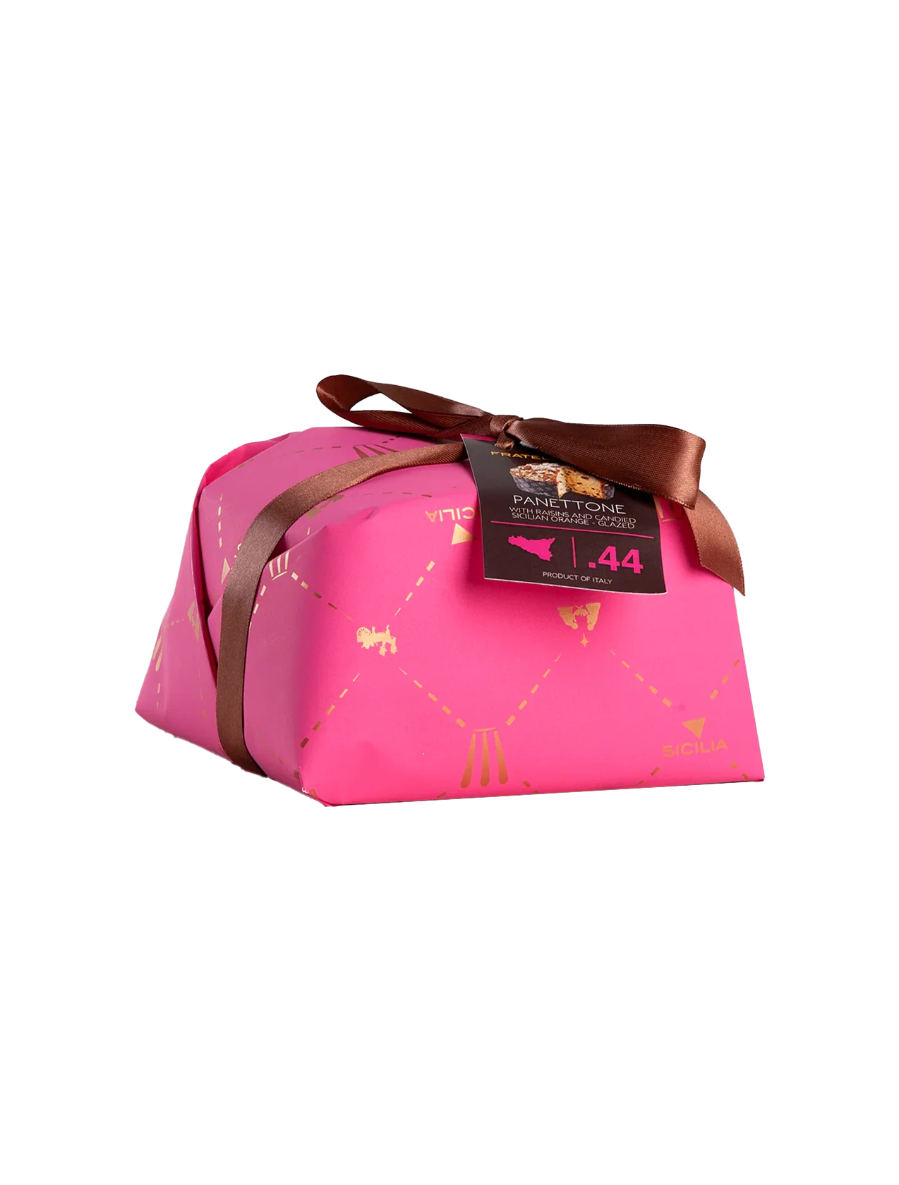 Classic Panettone with Raisins and Sicilian Candied Orange with Zibibbo - 1.1 lb