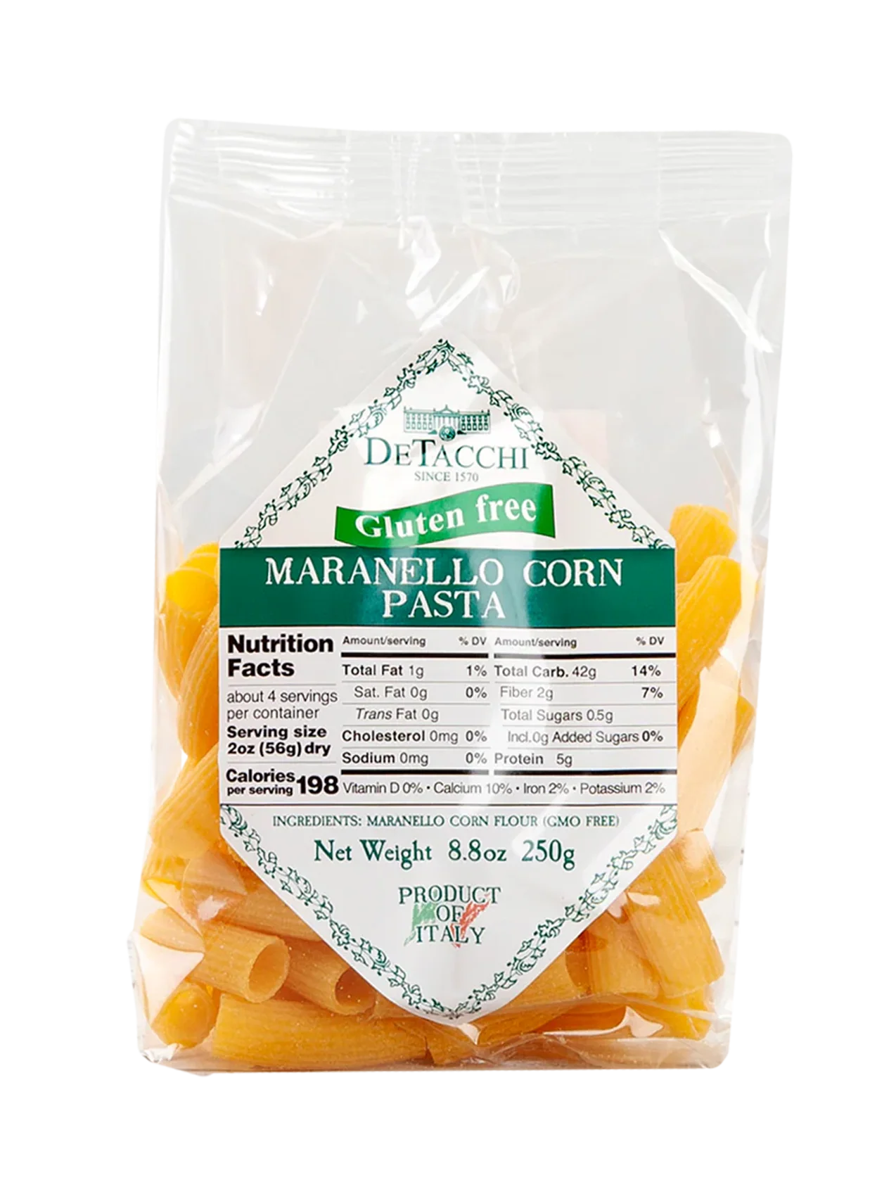 Gluten Free Maccheroni - 8.8 oz