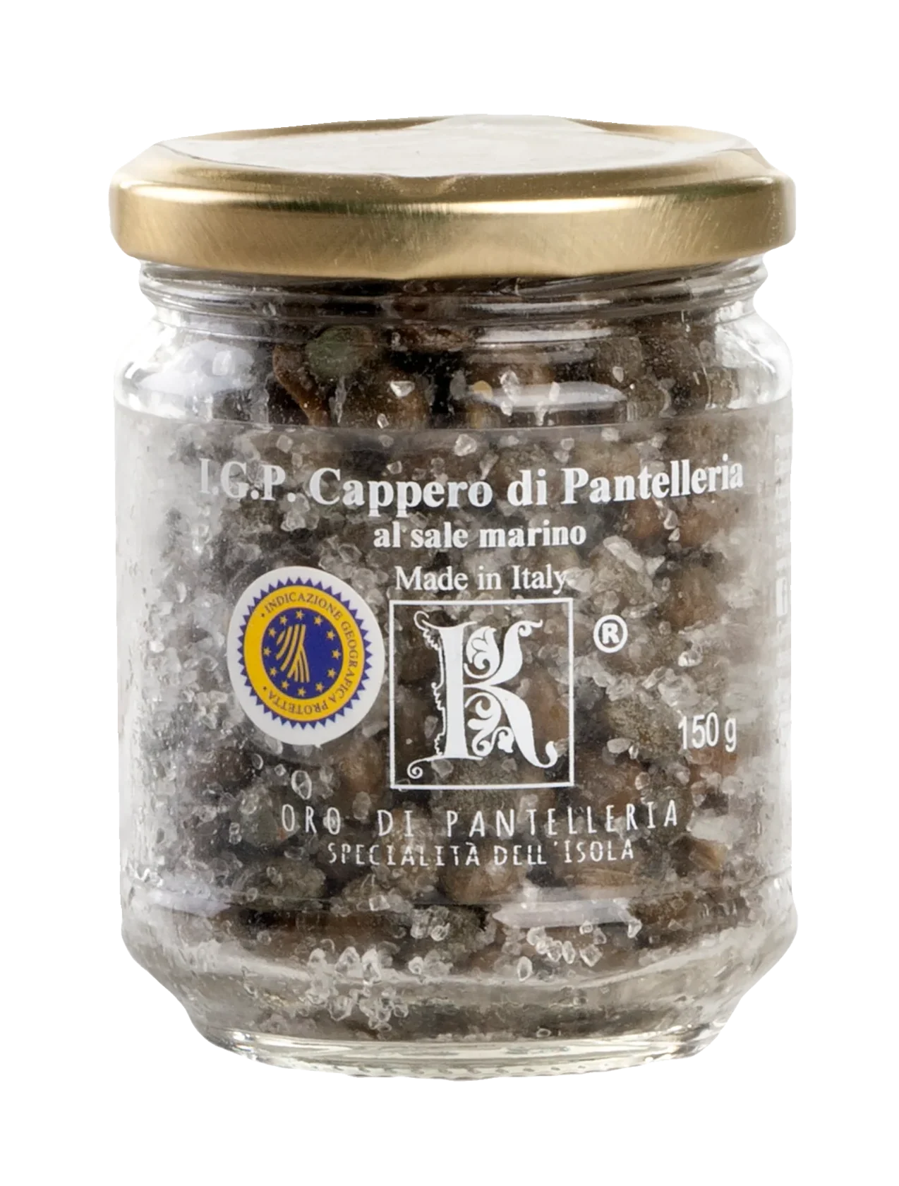 IGP Pantelleria Capers in Sea Salt - 5.29 oz