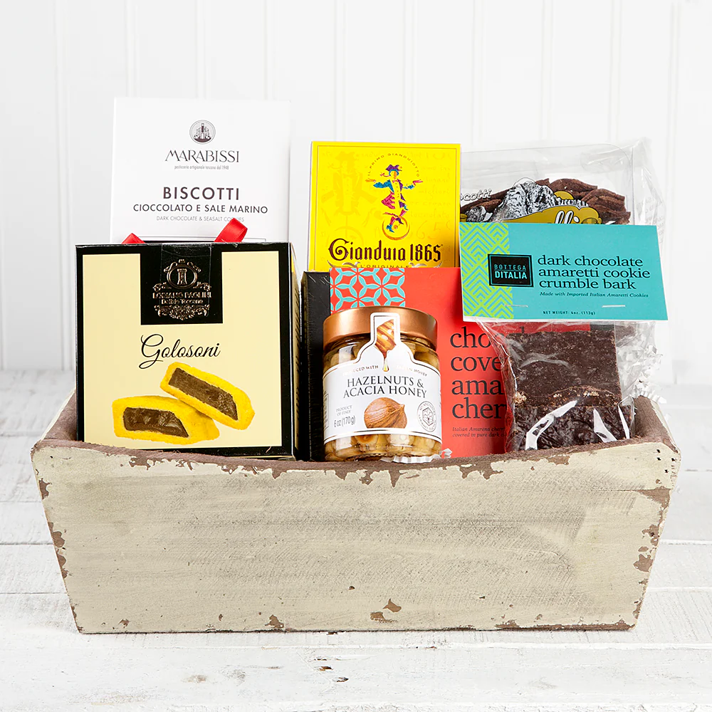 Italian Sweets Basket | Set of 7