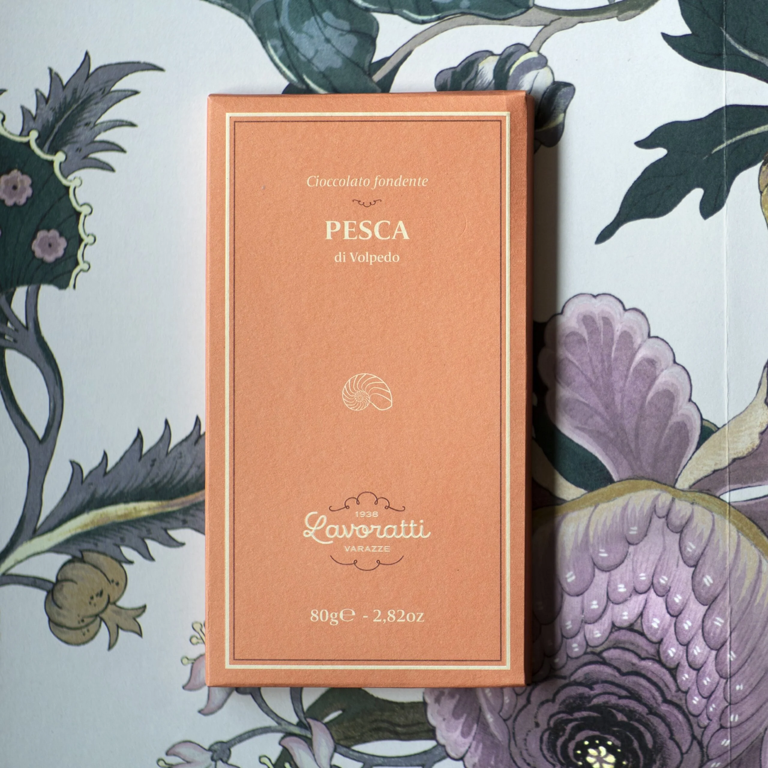 Dark Chocolate Bar with Volpedo Peach Ganache Filling - 2.82 oz - Image 2