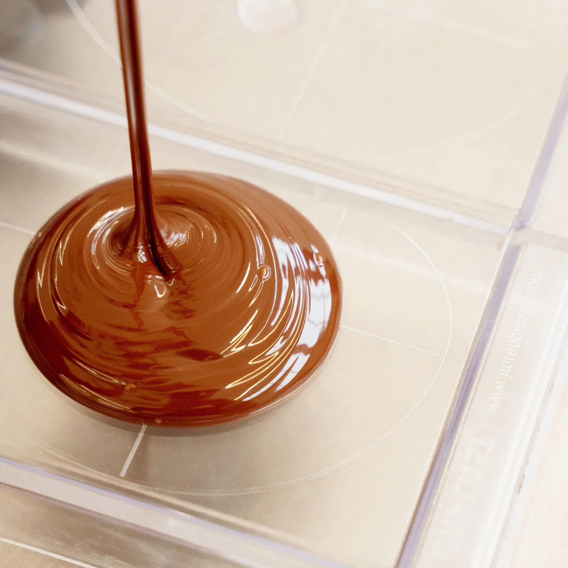 Dark Chocolate Bar with Volpedo Peach Ganache Filling - 2.82 oz - Image 4