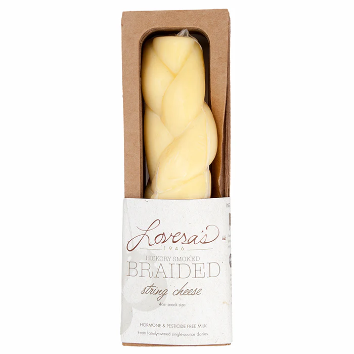 Braided Caciocavera Cheese - 4 oz - Image 2