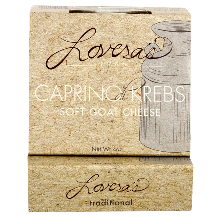 Traditional Caprino di Krebs (Soft Goat Cheese) - 4 oz
