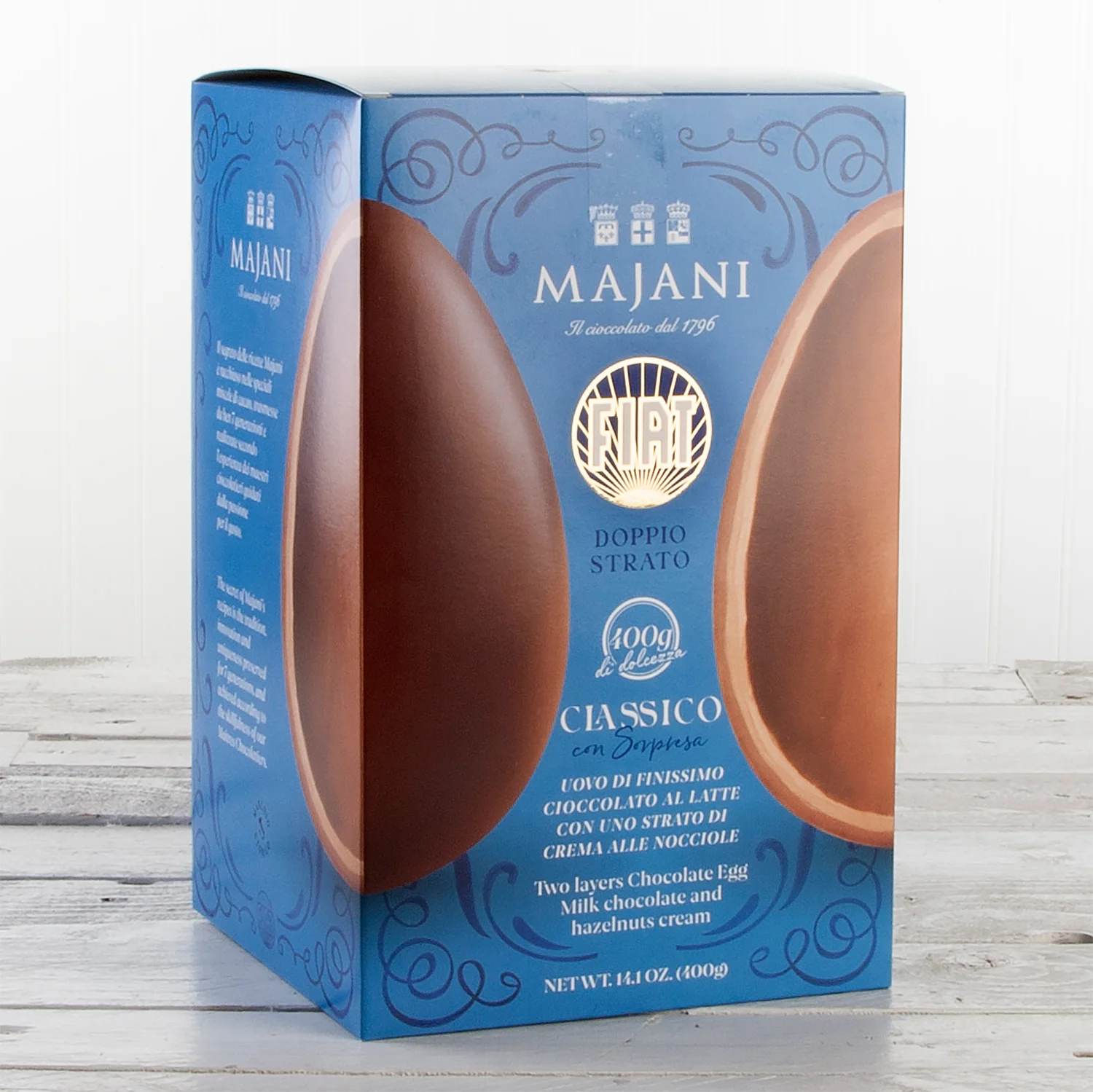 Milk Chocolate and Hazelnut Cream Easter Egg - 14.1 oz Blue Box