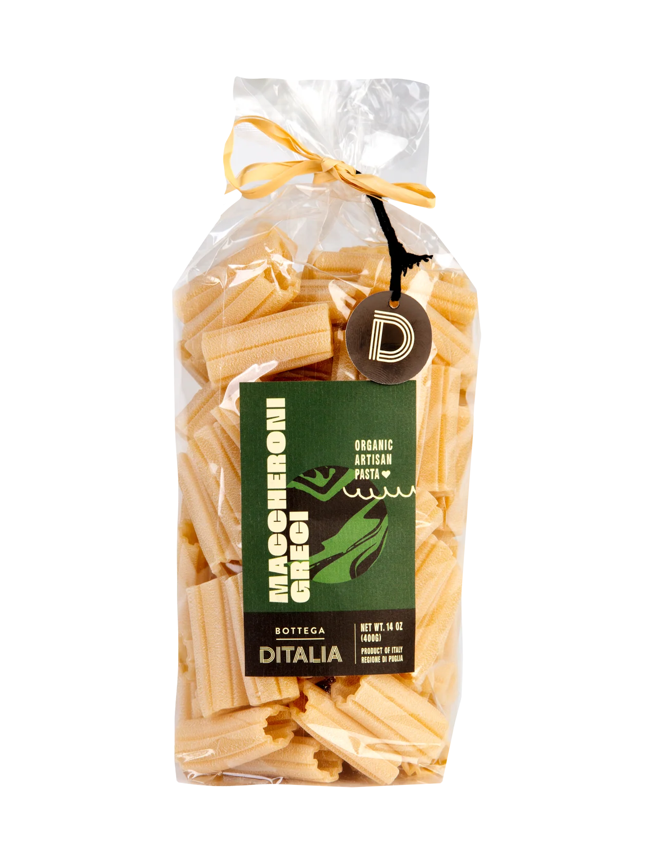 Organic Maccheroni Greci Pasta - 14.1 oz