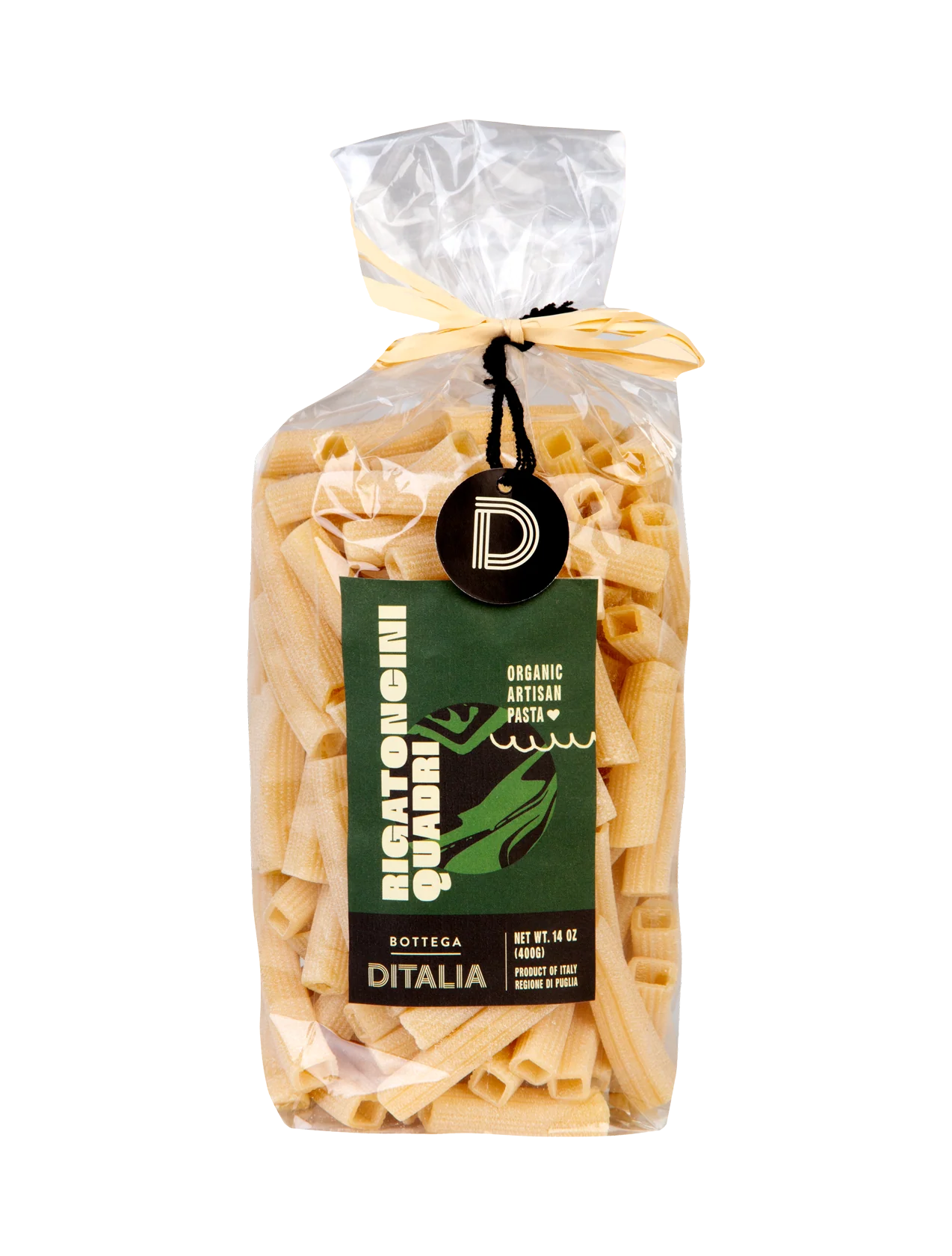 Organic Rigatonicini Quadri "Rectangular Rigatoni" Pasta - 14.1 oz