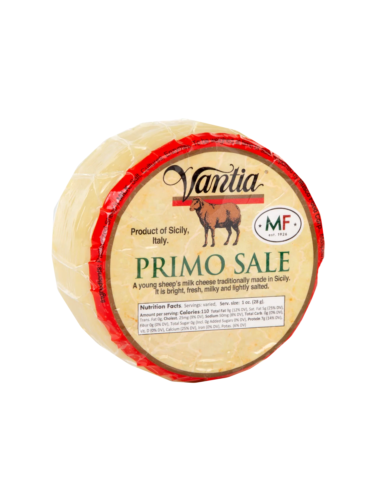Primo Sale Pecorino  - approx. wt. 17.5 oz