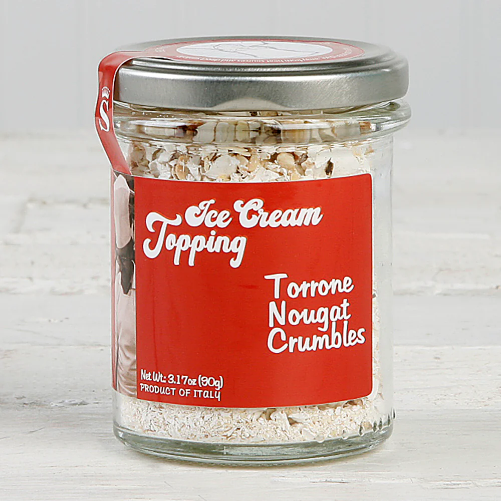 Torrone Nougat Crumble Ice Cream Topping - 3.17 oz