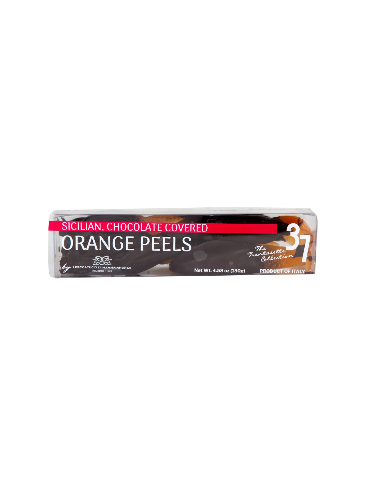 Sicilian Chocolate Covered Orange Peels - 4.58 oz