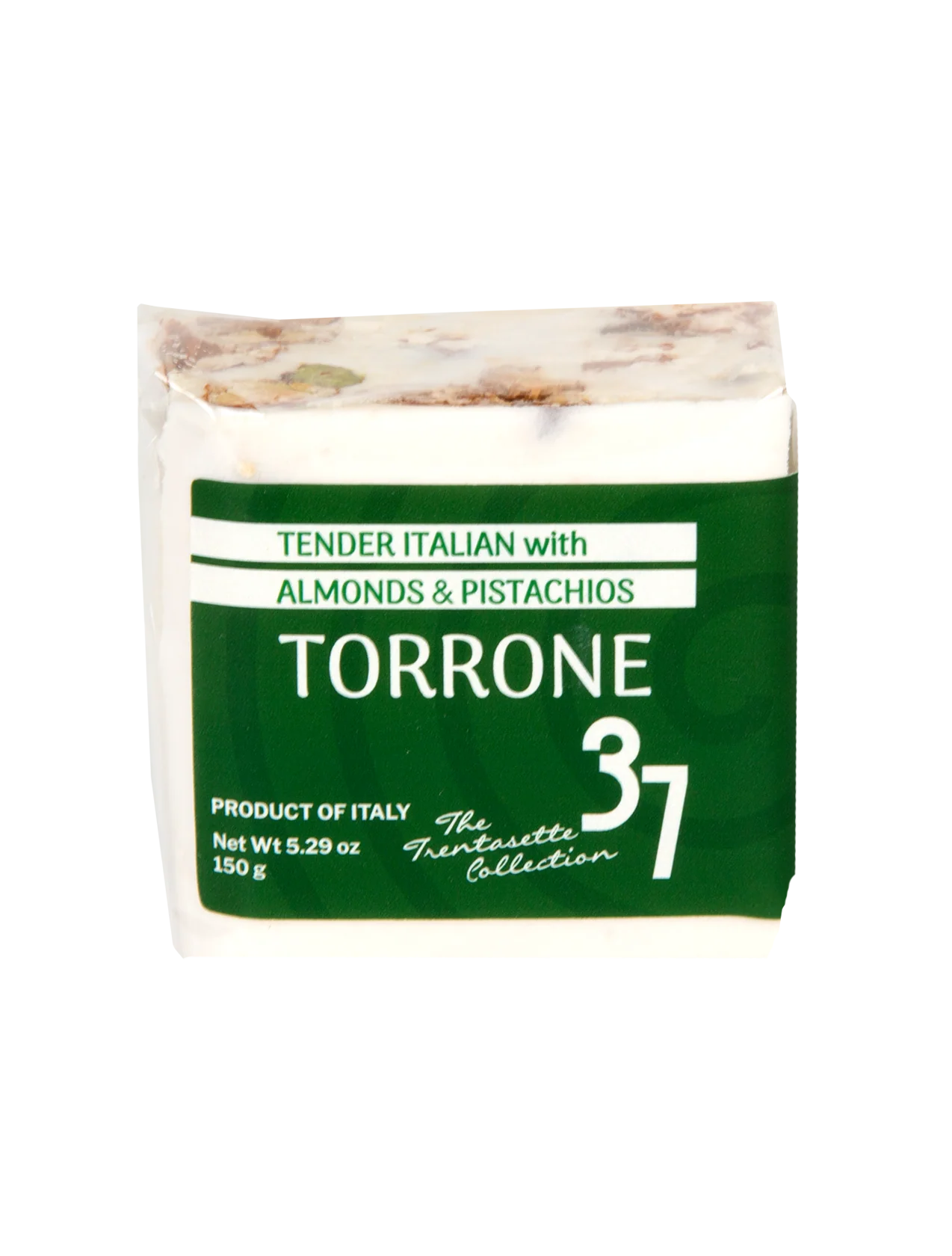 Soft Almond and Pistachio Torrone Cube - 5.29 oz
