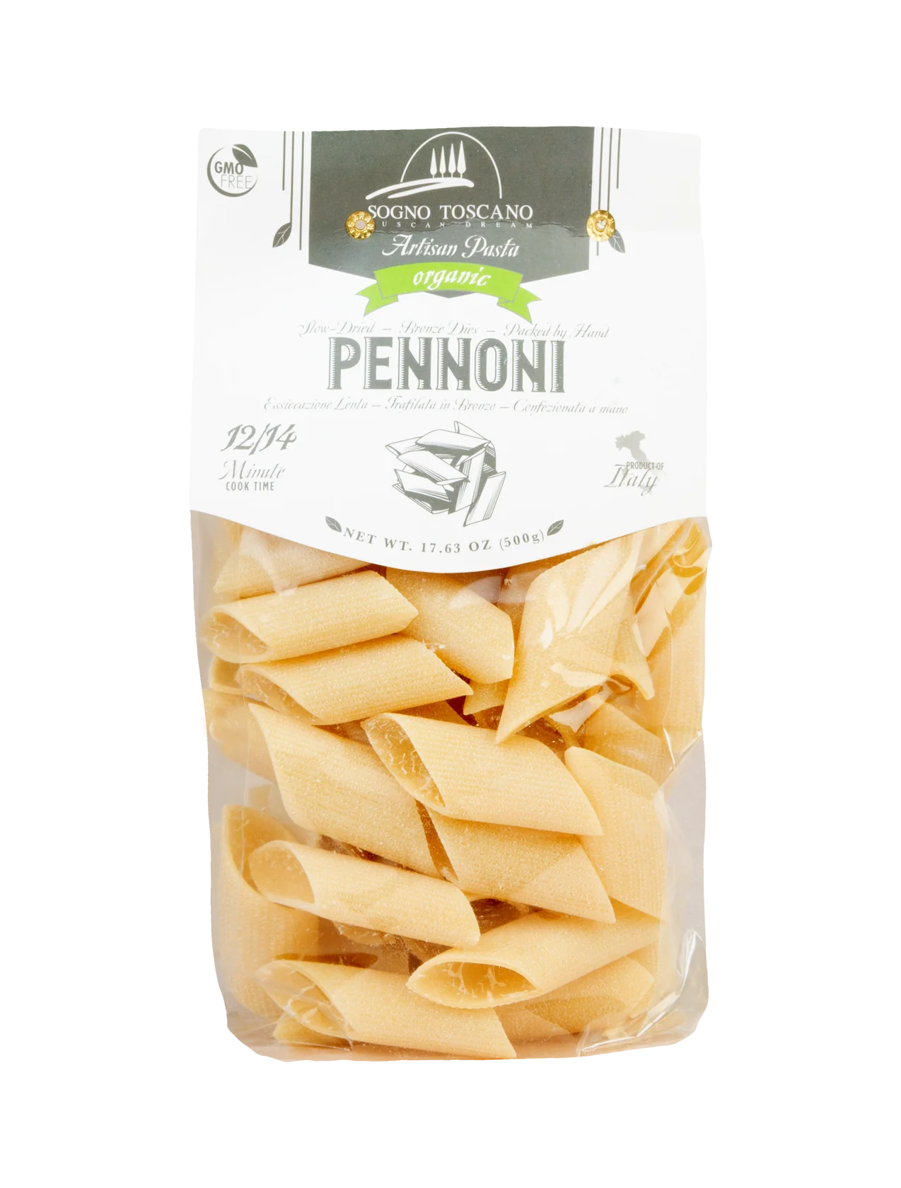Organic Pennoni - 17.6 oz