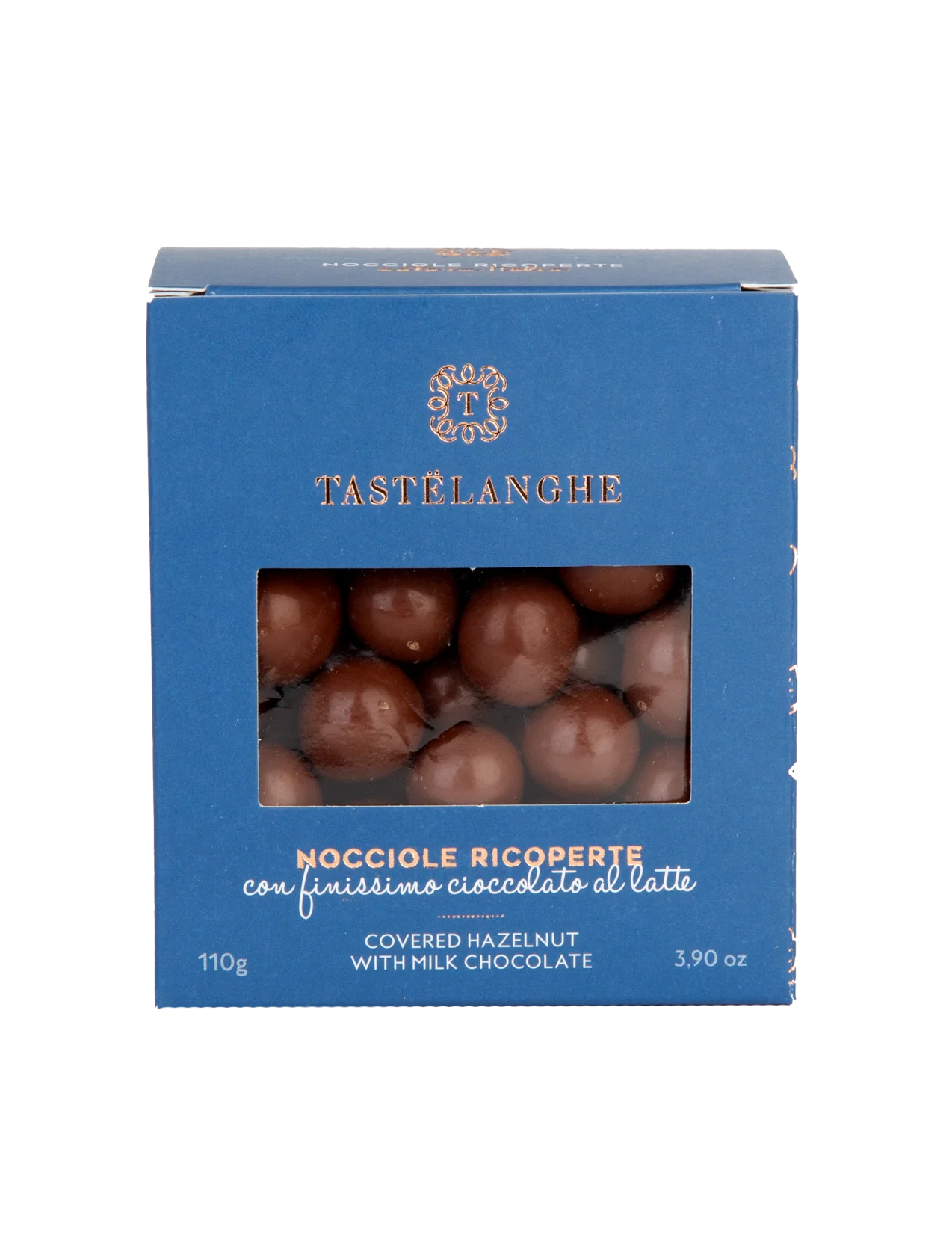 Milk Chocolate Covered PGI Roasted Hazelnuts di Langhe - 3.88 oz
