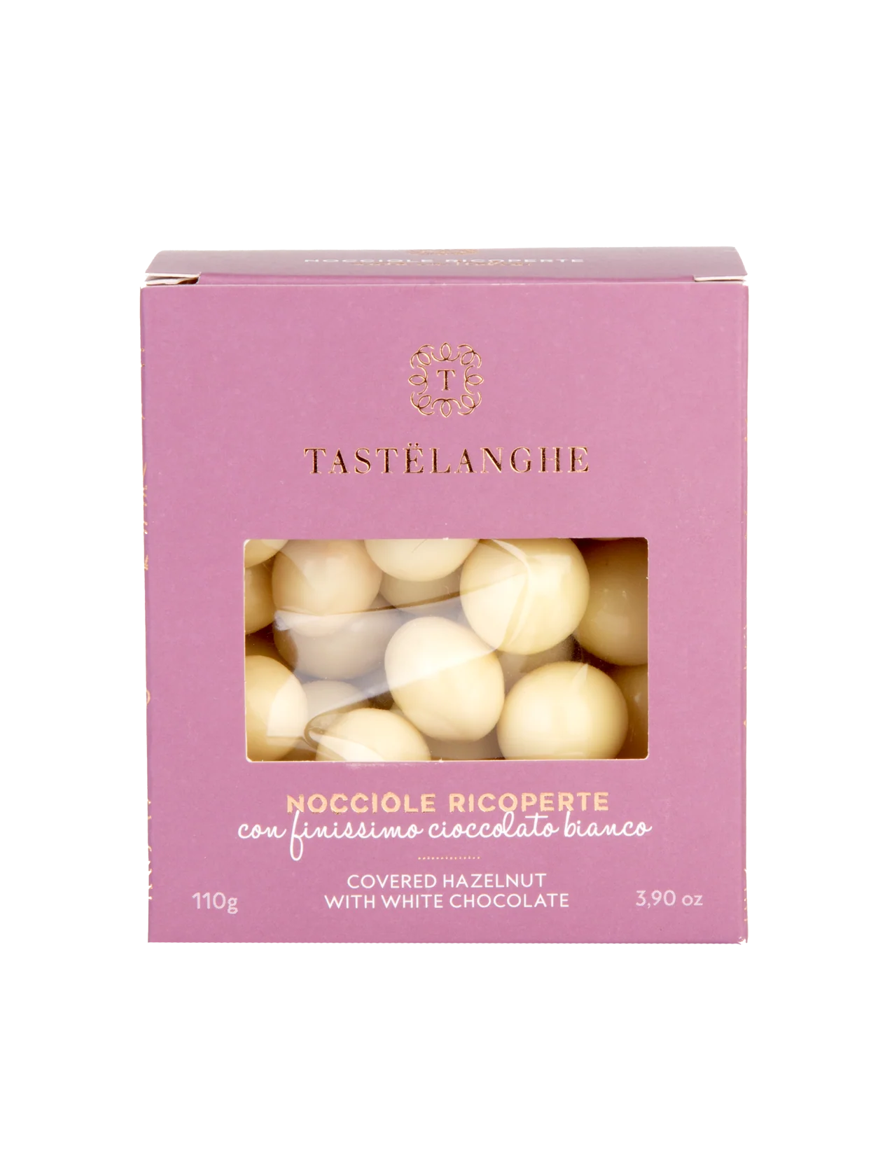 White Chocolate Covered PGI Roasted Hazelnuts di Langhe - 3.88 oz