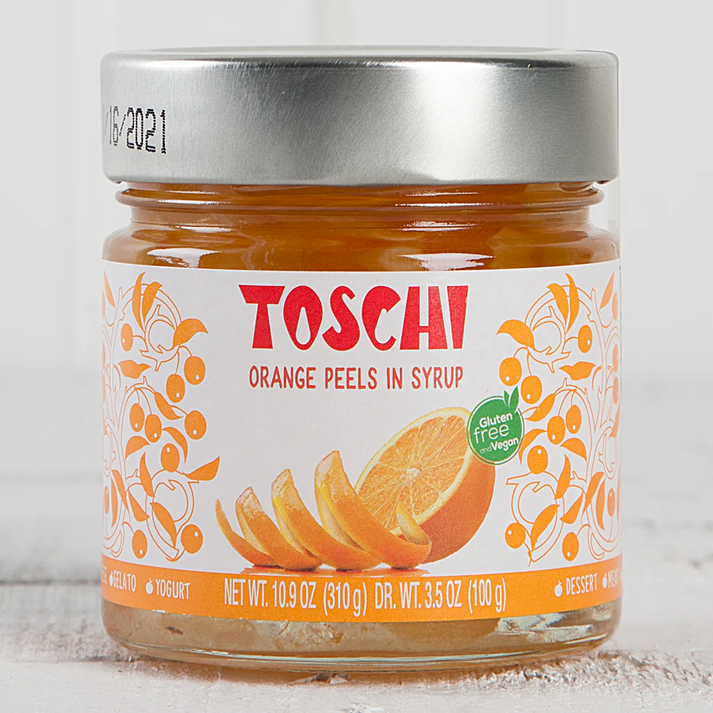 Candied Orange Peels in Syrup - 10.9 oz