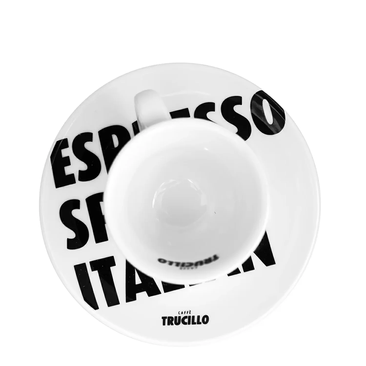 "Espresso Speaks Italian" Espresso Cup and Saucer Set of 6 - Image 9