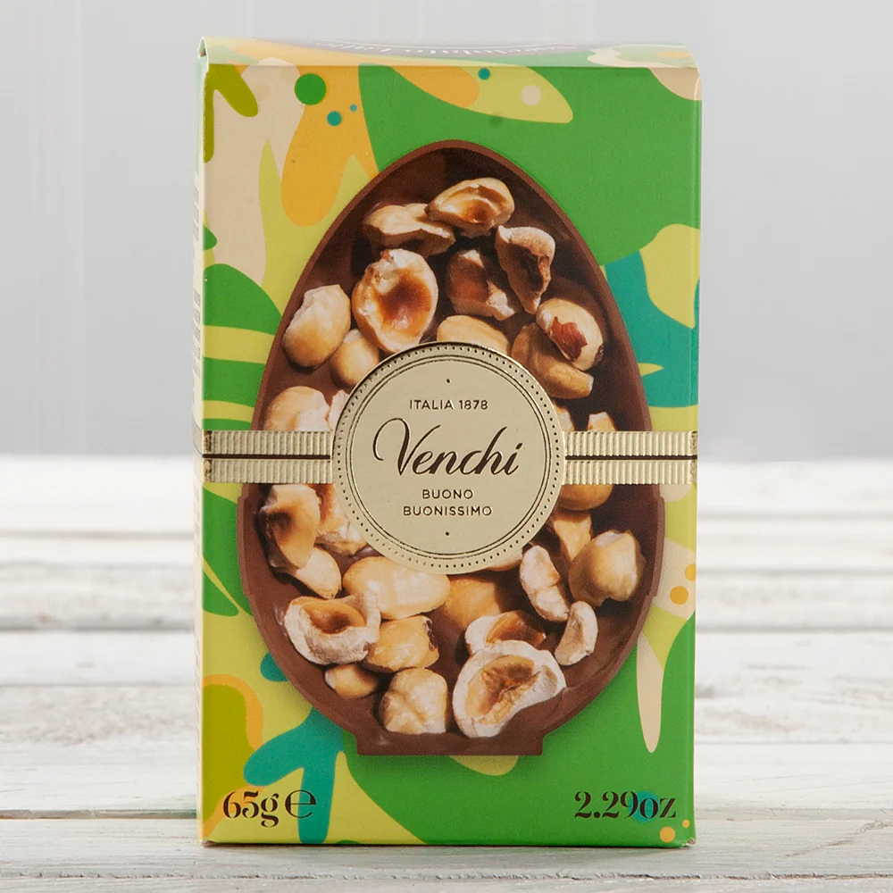 Milk Chocolate with Roasted Hazelnuts Miniature Easter Egg - 2.29 oz