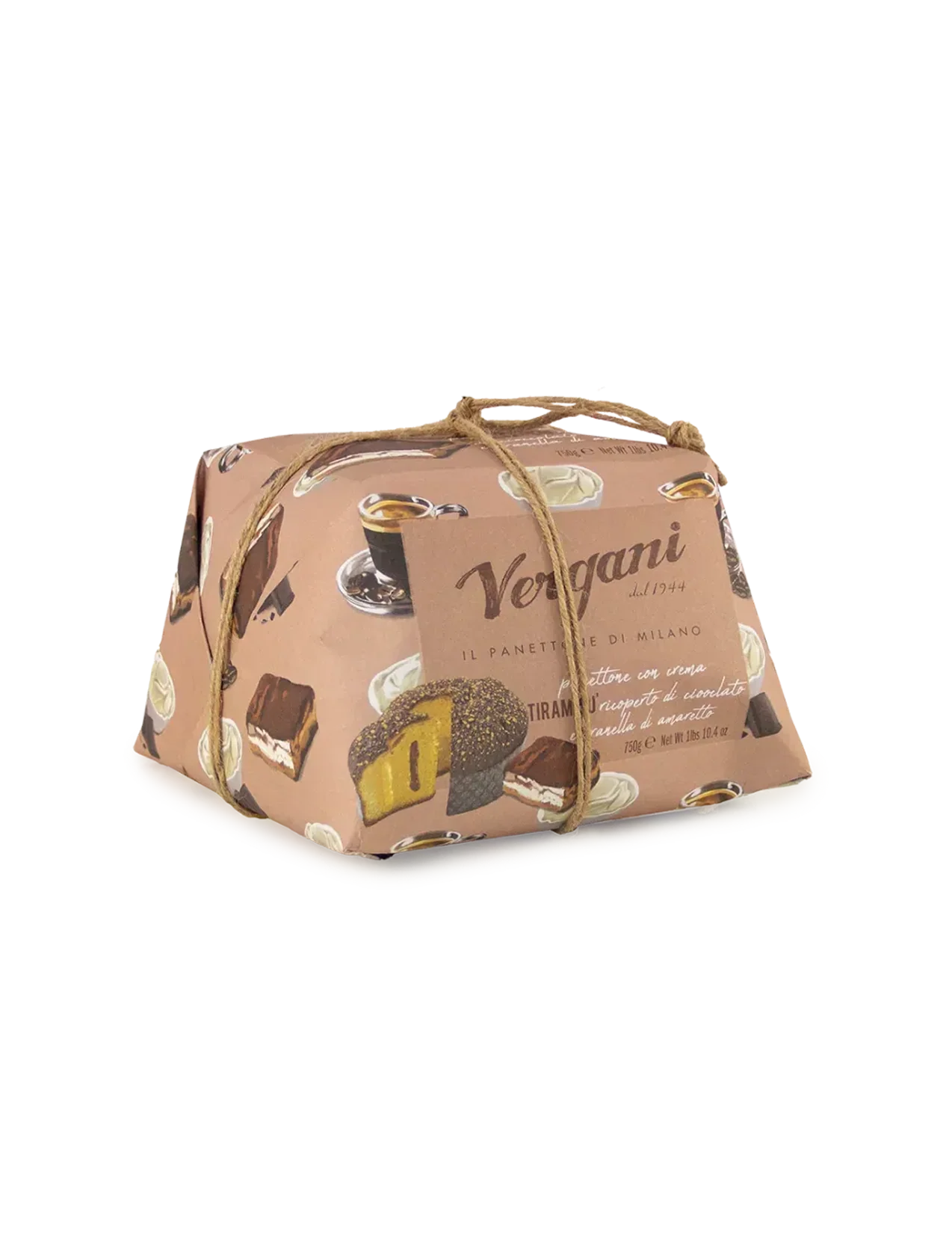 Tiramisu Cream Filled Panettone - 26.45 oz